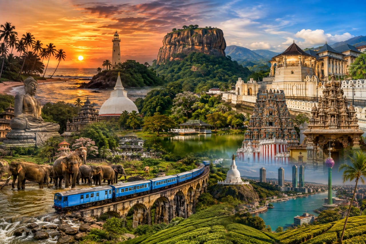 Sri Lanka Tour Programme 5 Nights 6 Days